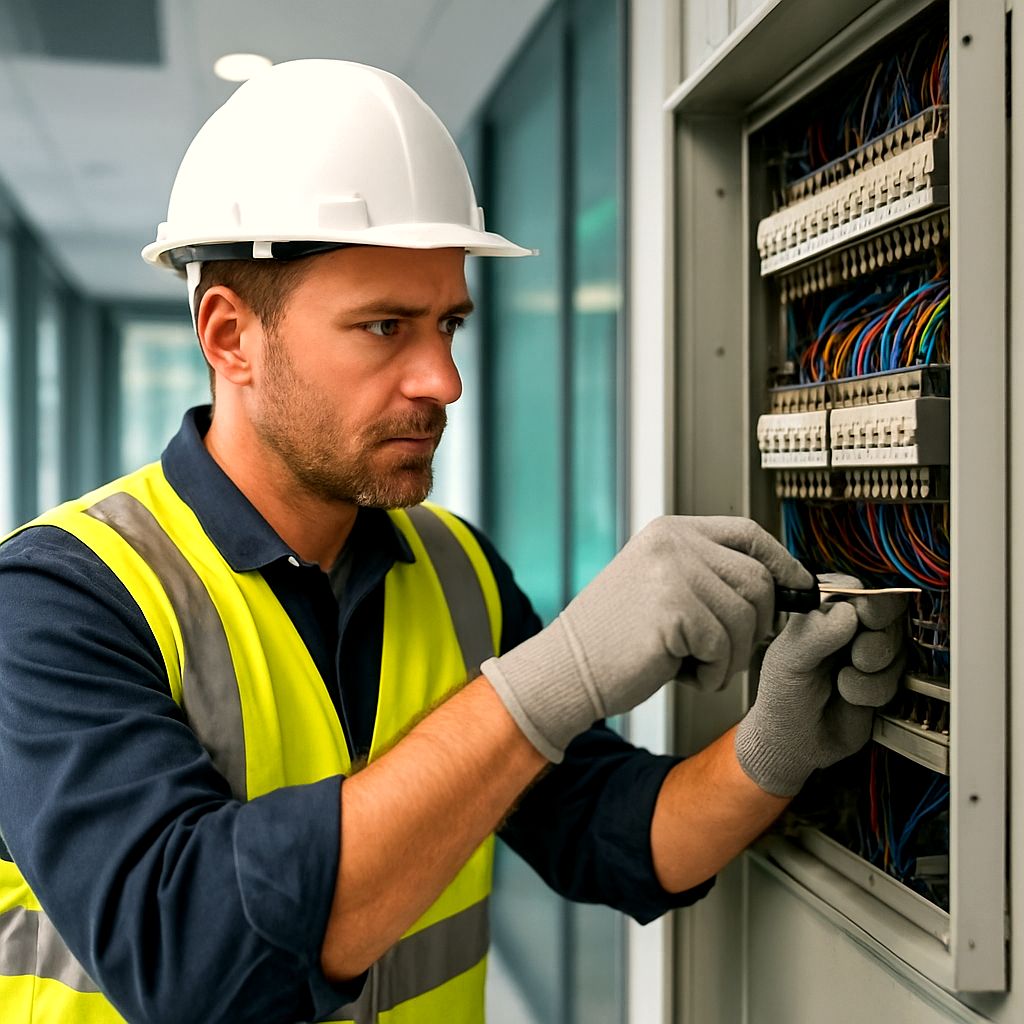 Tri-City Electric Co. on the job